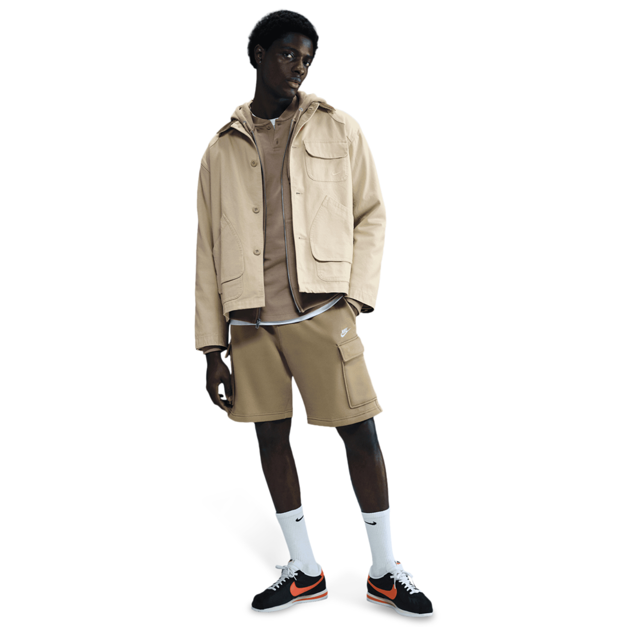 Nike Club Cargo Shorts Image 4 of 4. Tap to open photo gallery.