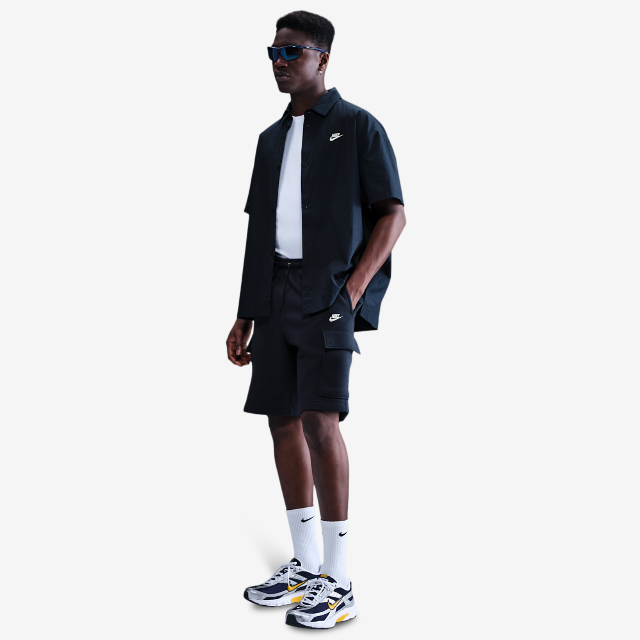 Nike Club Cargo Shorts Image 4 of 5. Tap to open photo gallery.