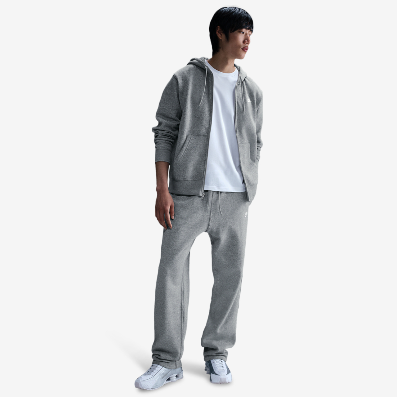 Nike Open Hem Club Pants Image 3 of 4. Tap to open photo gallery.