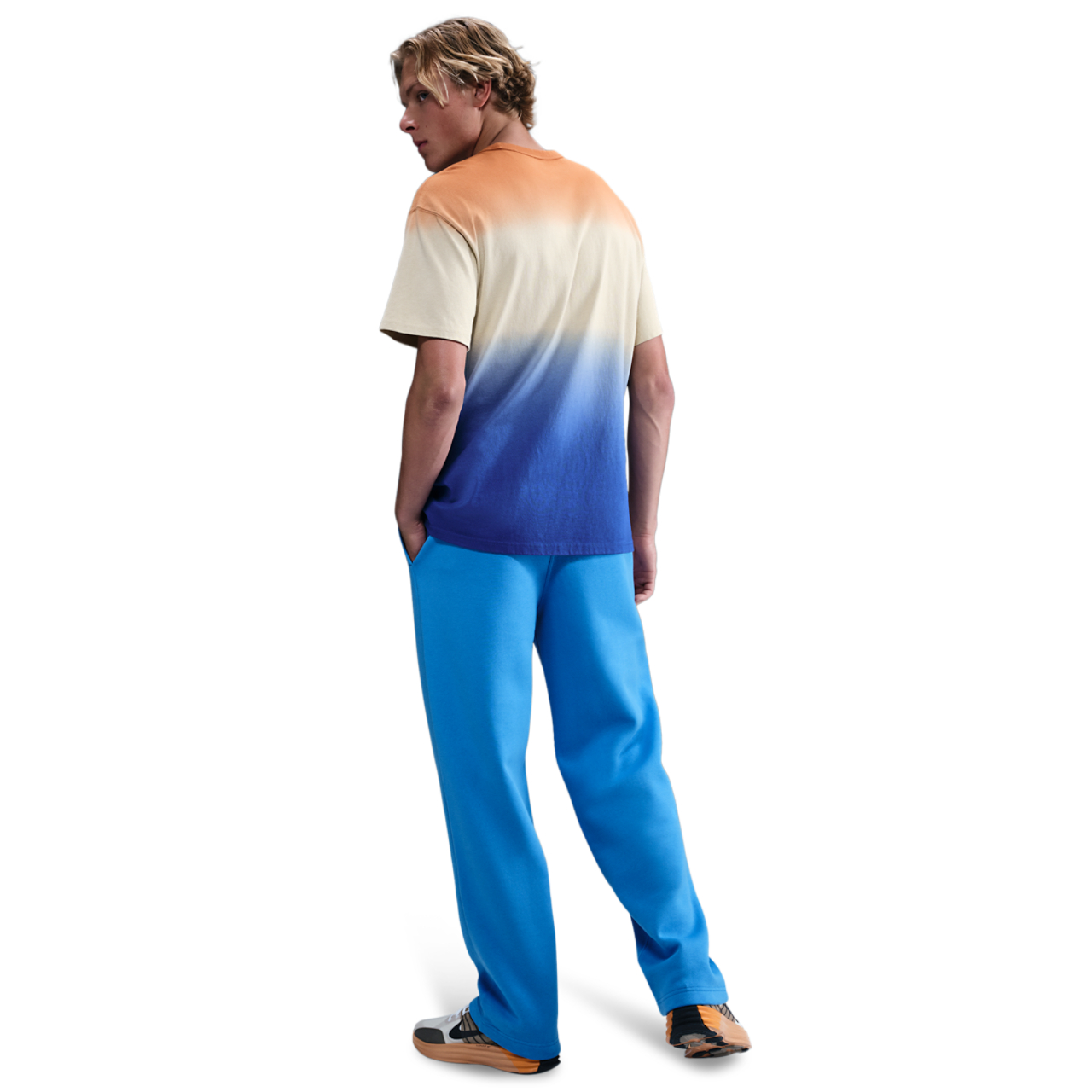 Nike Open Hem Club Pants Image 4 of 4. Tap to open photo gallery.