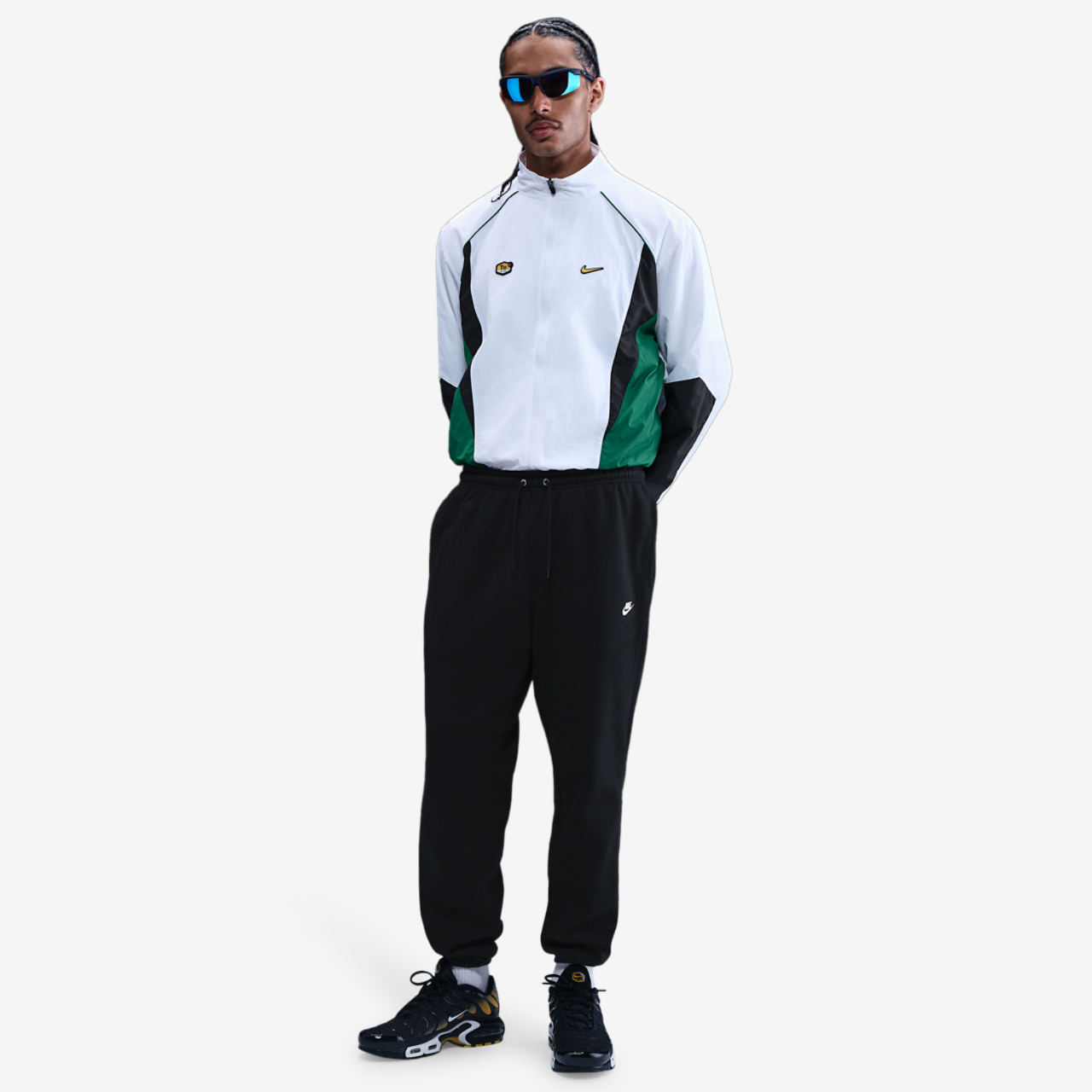 Nike Club Cuff Fleece Pants Image 3 of 4. Tap to open photo gallery.