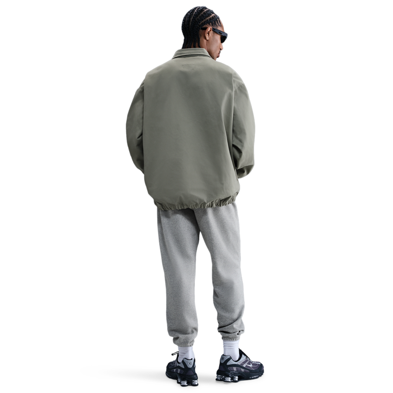 Nike Club Cuff Fleece Pants Image 4 of 4. Tap to open photo gallery.