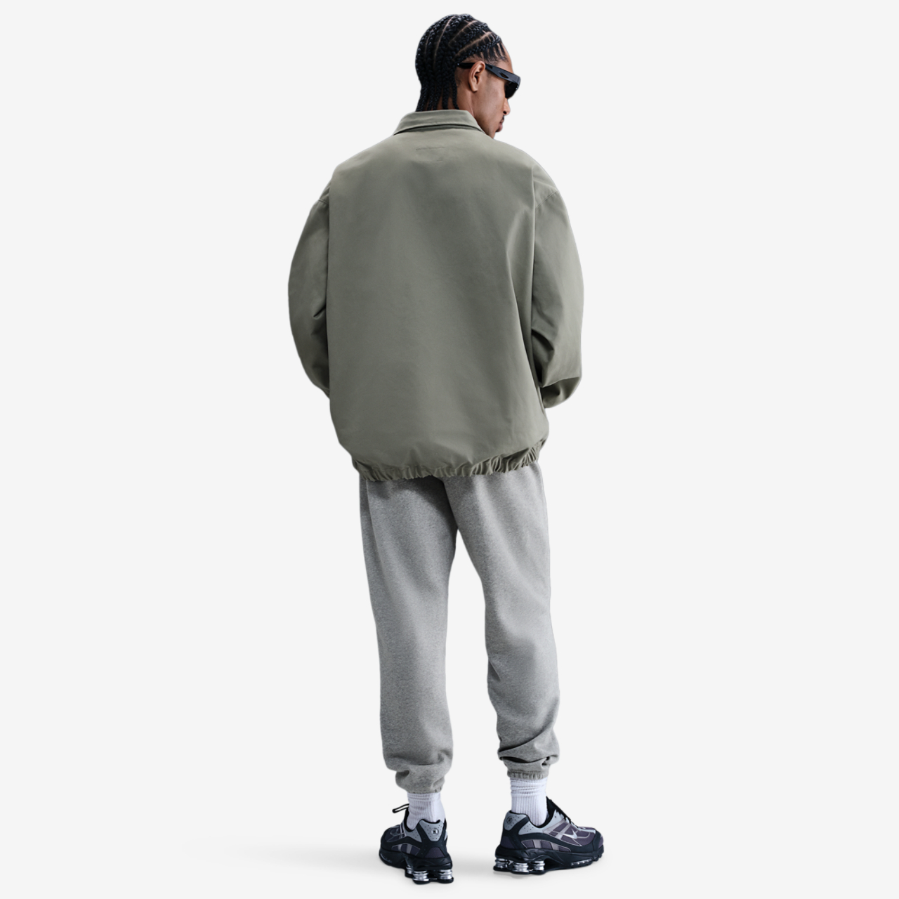 Nike Club Cuff Fleece Pants Image 4 of 4. Tap to open photo gallery.