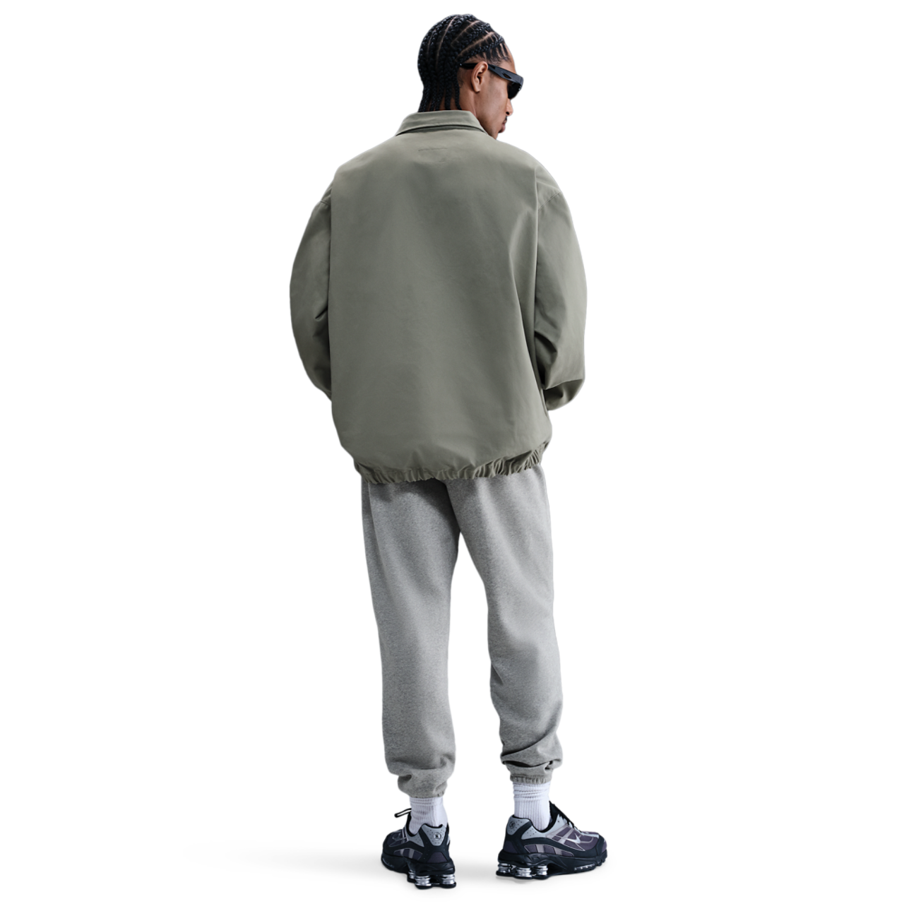 Nike Club Cuff Fleece Pants Image 4 of 4. Tap to open photo gallery.
