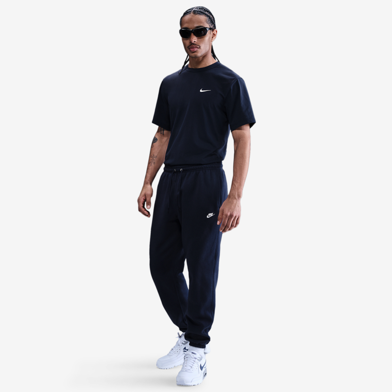 Nike Club Cuff Fleece Pants Image 3 of 4. Tap to open photo gallery.