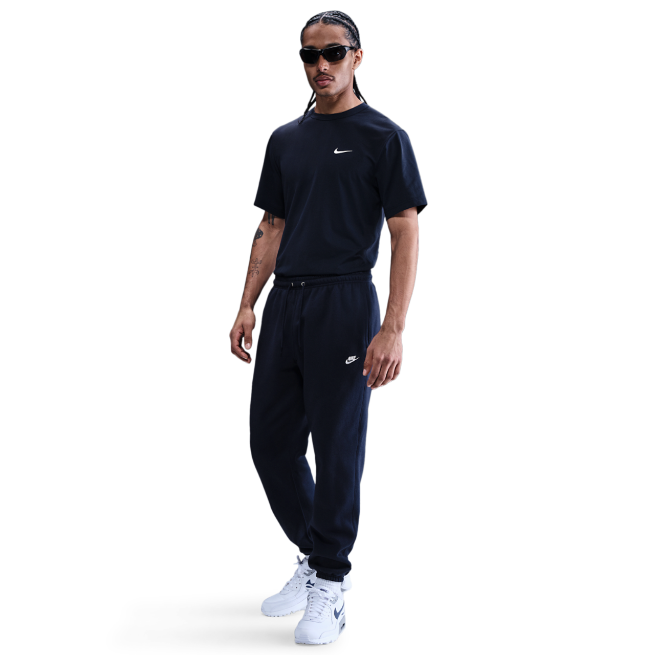 Nike Club Cuff Fleece Pants Image 3 of 4. Tap to open photo gallery.