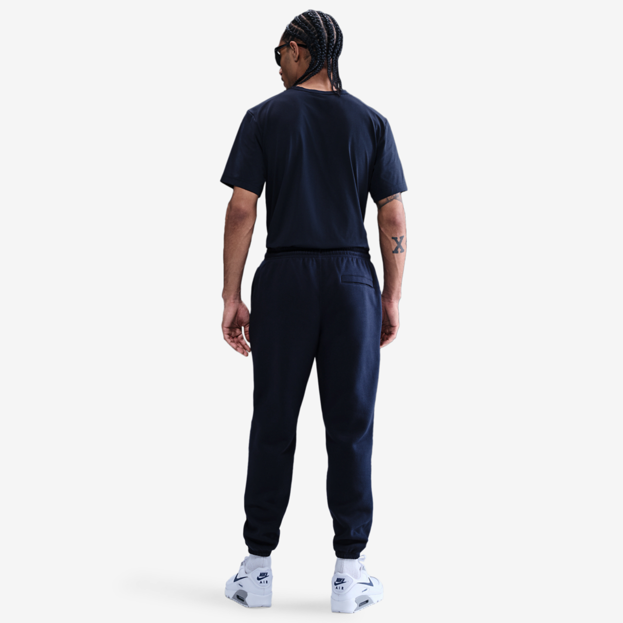 Nike Club Cuff Fleece Pants Image 4 of 4. Tap to open photo gallery.