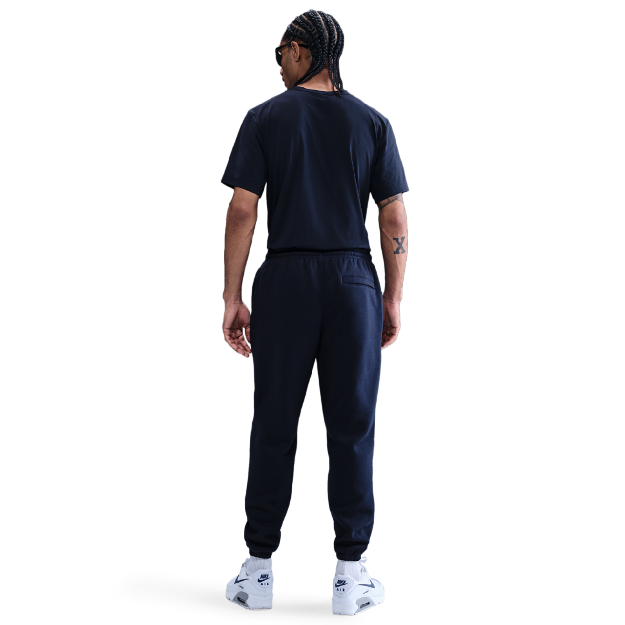 Nike Club Cuff Fleece Pants Image 4 of 4. Tap to open photo gallery.
