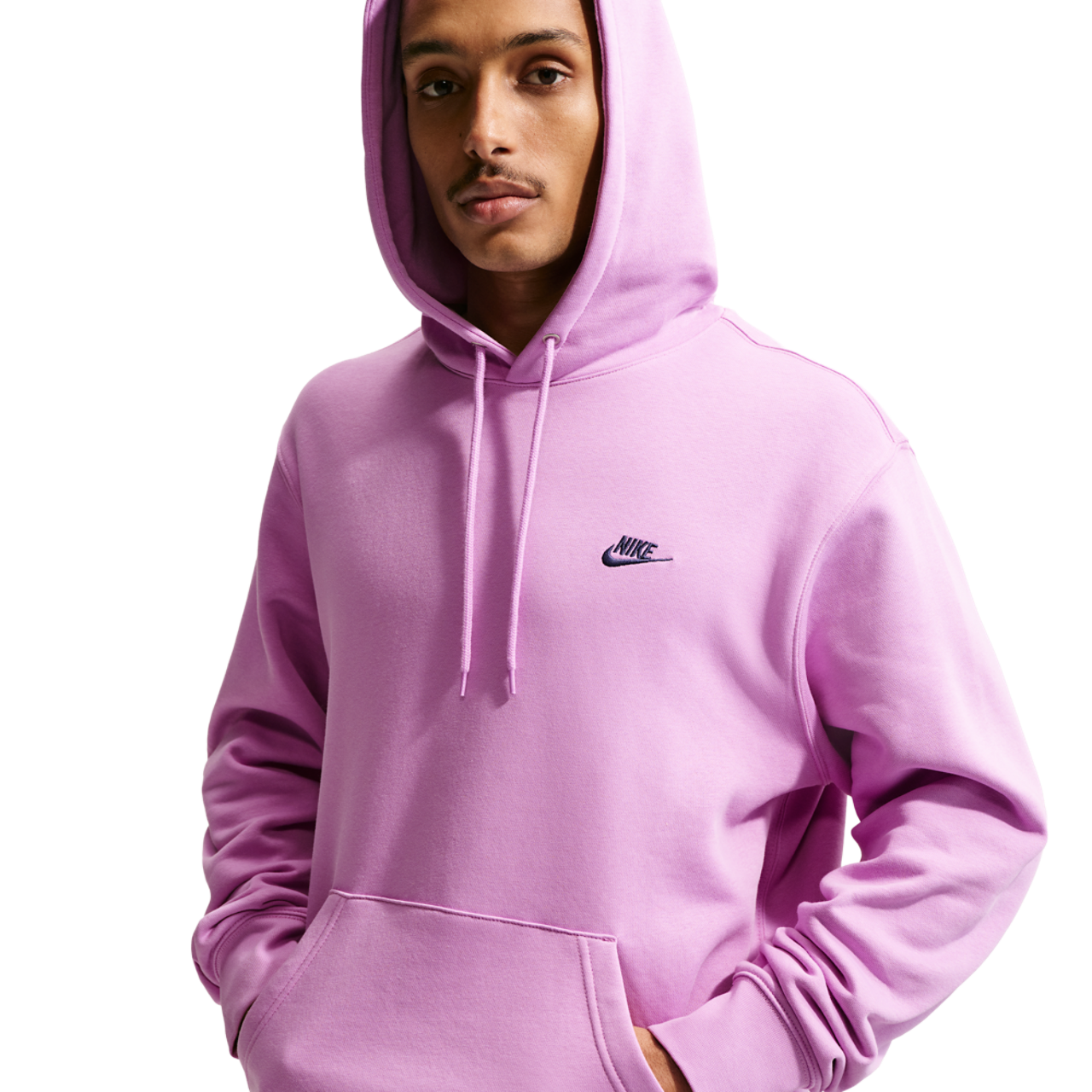 Nike Club BB Pull Over Hoodie Image 5 of 7. Tap to open photo gallery.