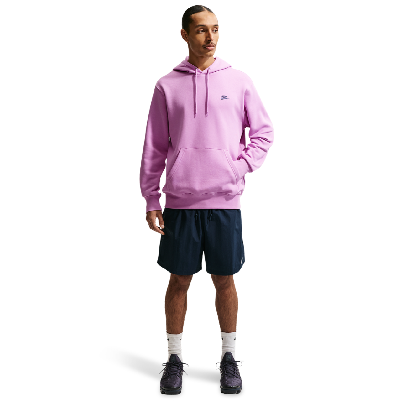 Nike Club BB Pull Over Hoodie Image 6 of 7. Tap to open photo gallery.