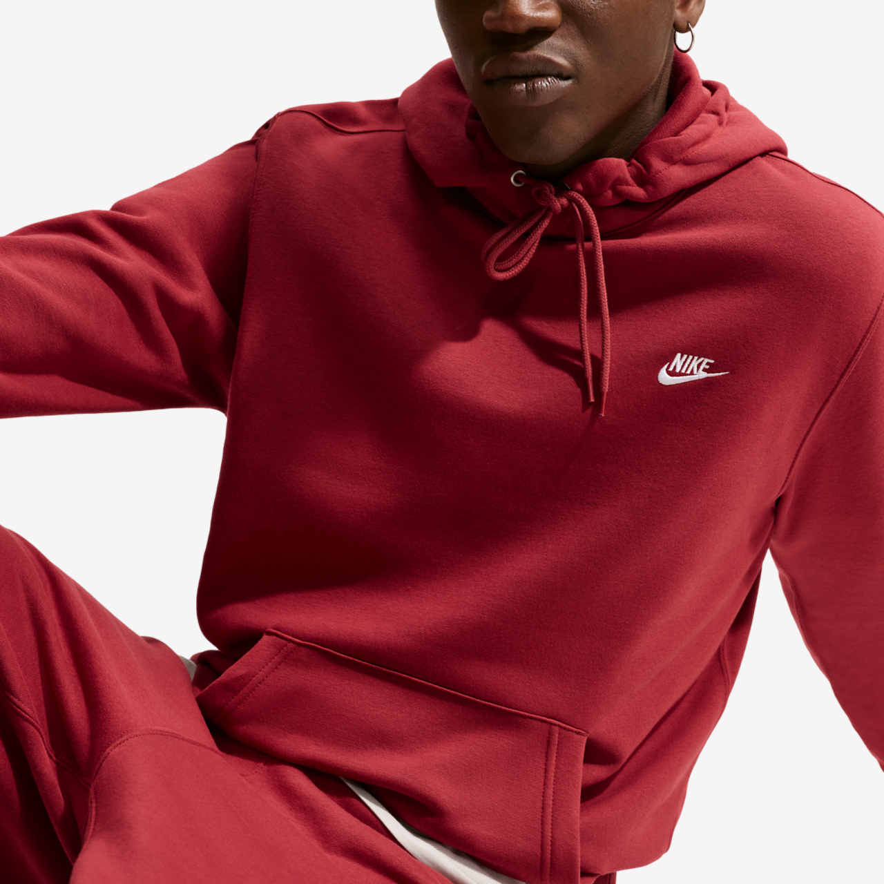 Nike Club Pullover Hoodie Image 5 of 7. Tap to open photo gallery.