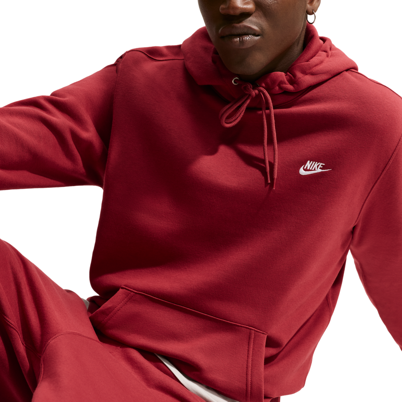 Nike Club Pullover Hoodie Image 5 of 7. Tap to open photo gallery.