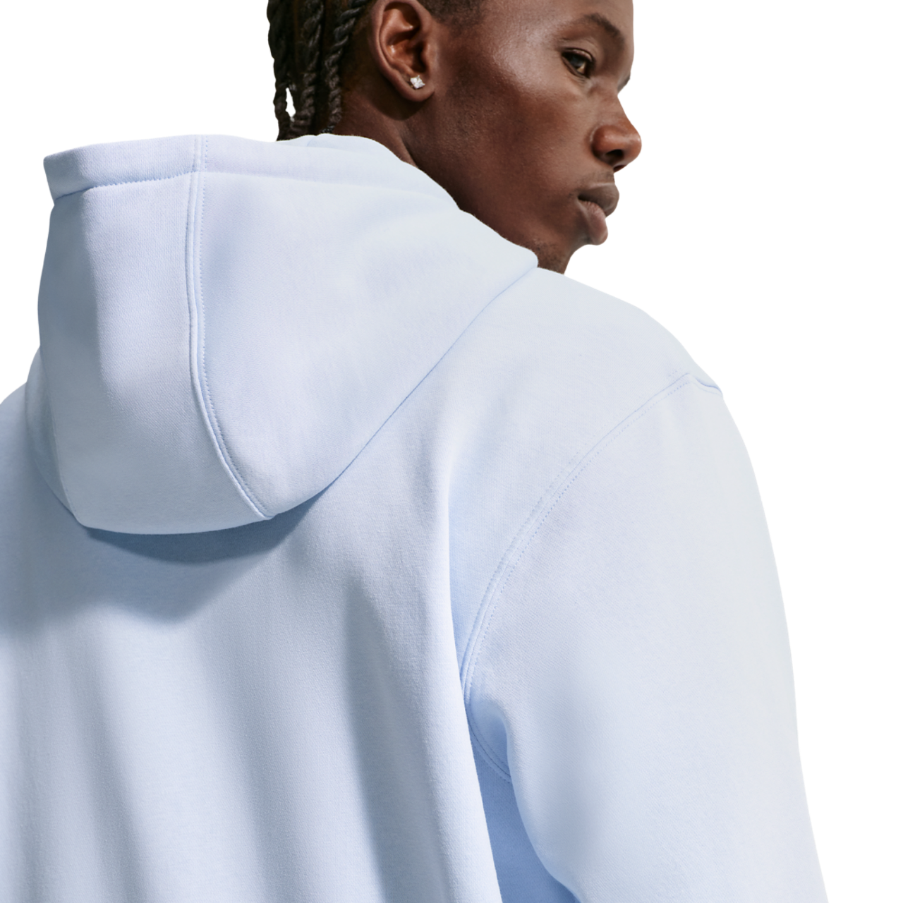 Nike Club Full-Zip Hoodie Image 4 of 7. Tap to open photo gallery.