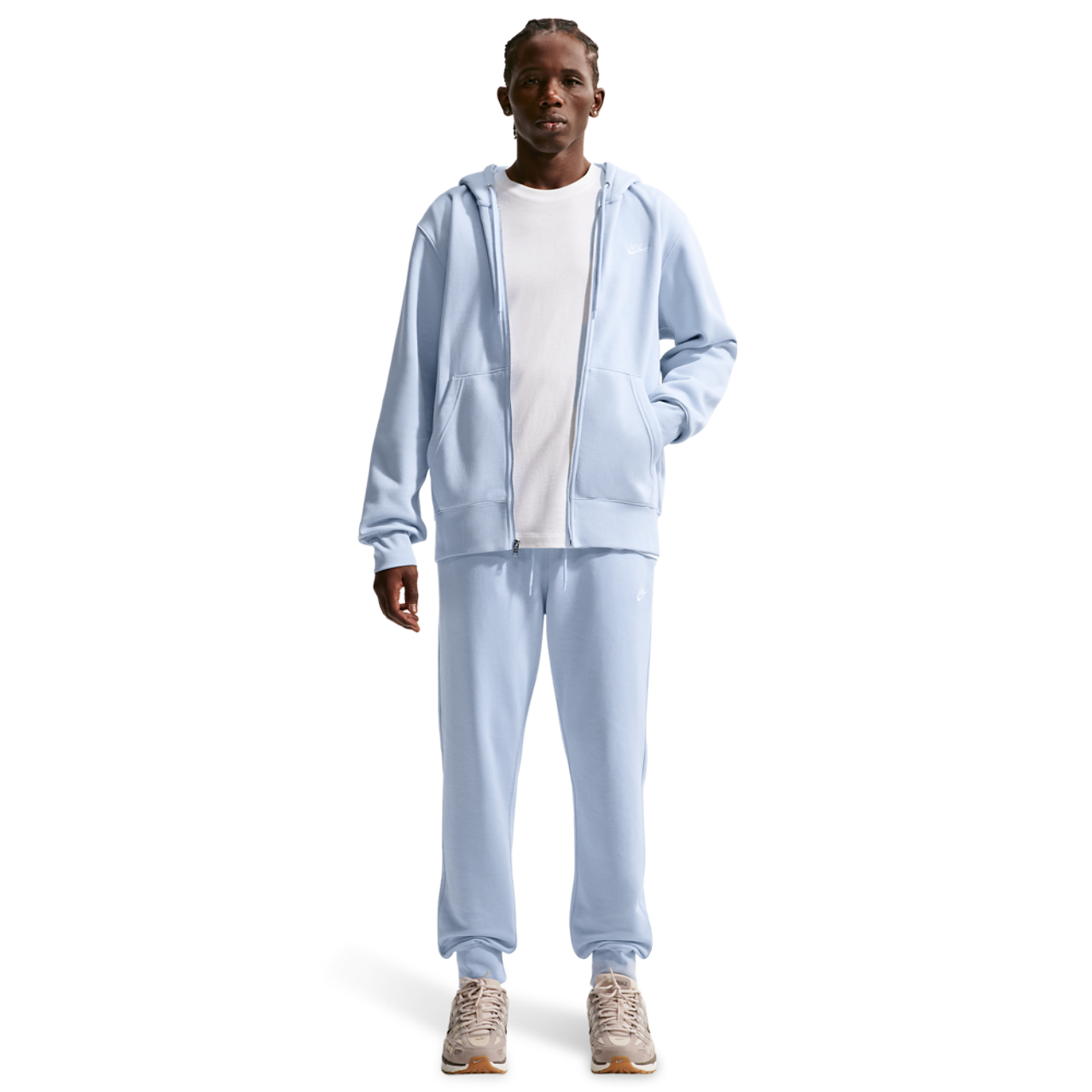 Nike Club Full-Zip Hoodie Image 6 of 7. Tap to open photo gallery.