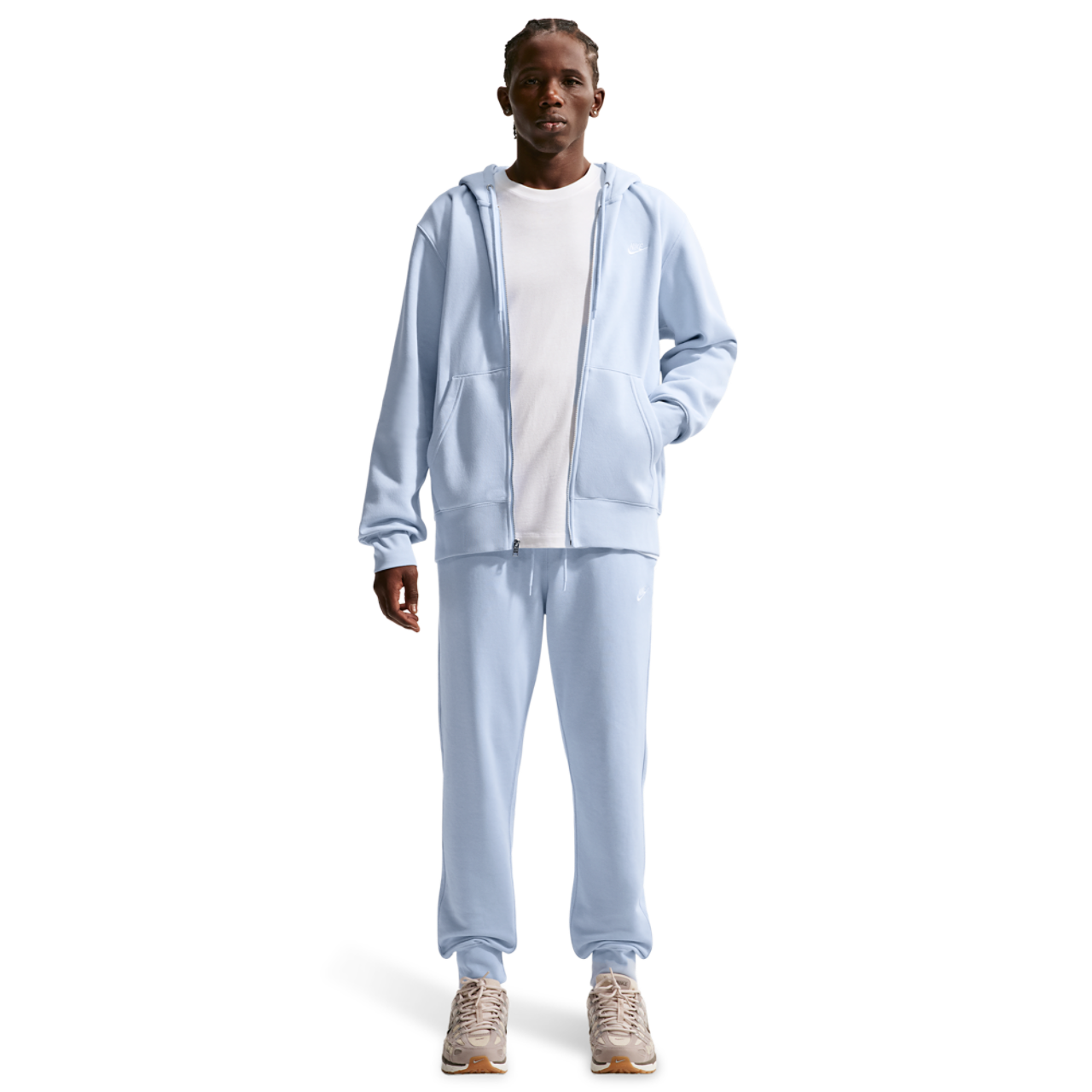 Nike Club Full-Zip Hoodie Image 6 of 7. Tap to open photo gallery.