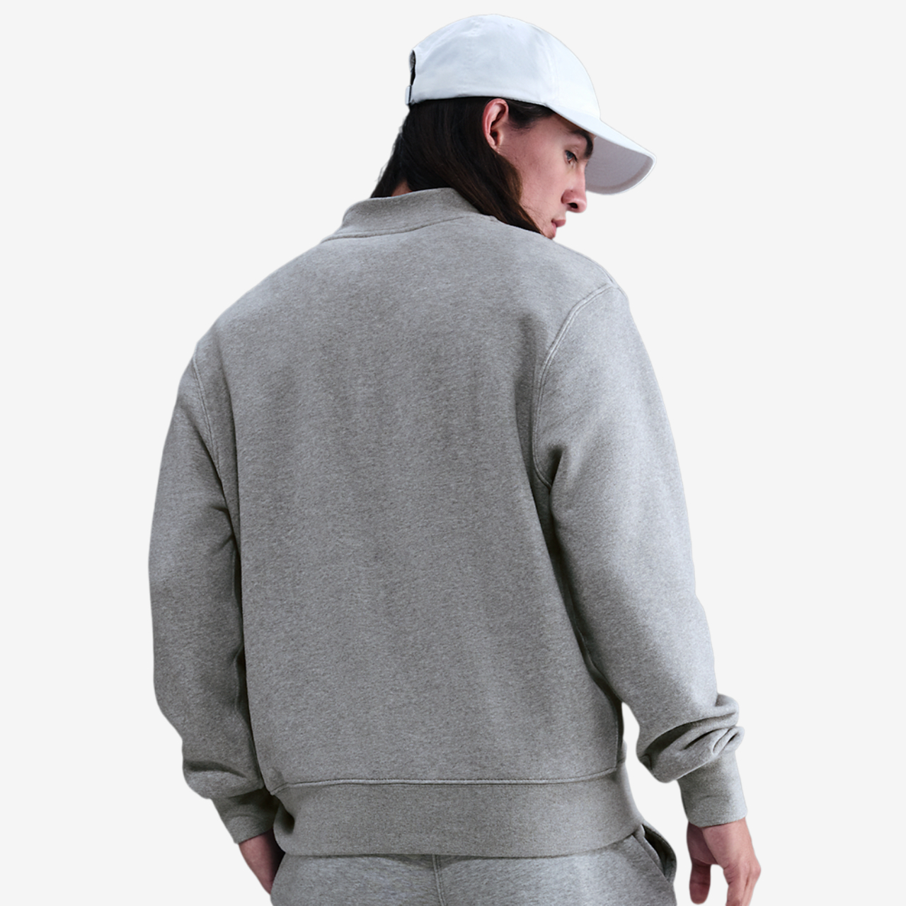 Nike Club Fleece Half-Zip Image 2 of 7. Tap to open photo gallery.
