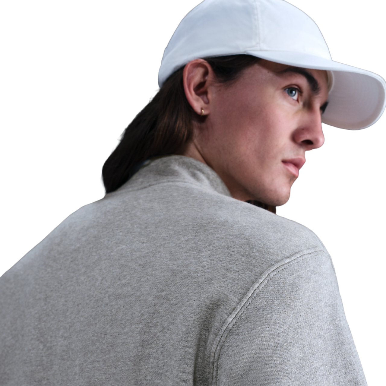 Nike Club Fleece Half-Zip Image 4 of 7. Tap to open photo gallery.
