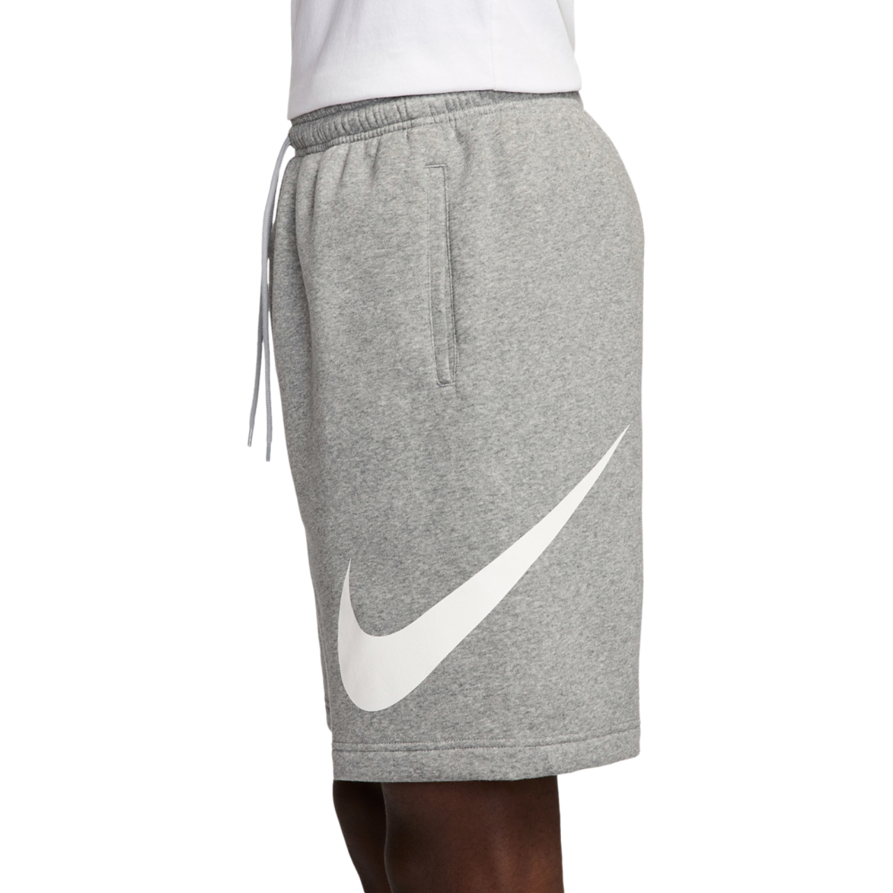 Nike Solo Swoosh Fleece Shorts Image 3 of 4. Tap to open photo gallery.