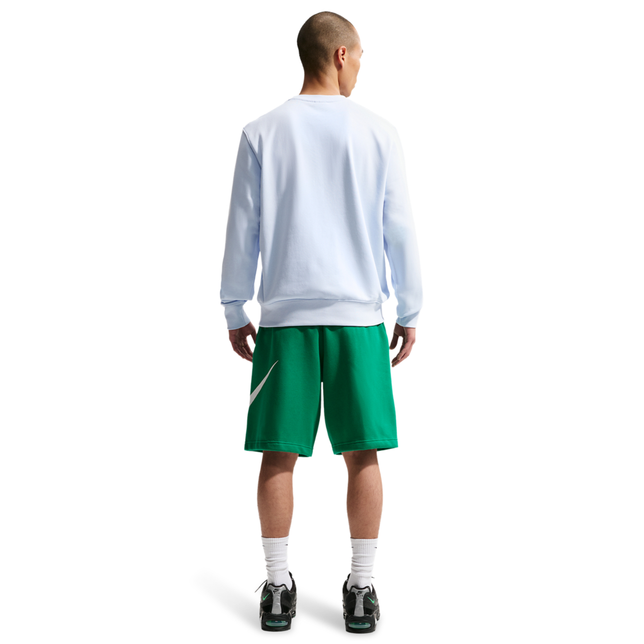 Nike Solo Swoosh Fleece Shorts Image 7 of 7. Tap to open photo gallery.