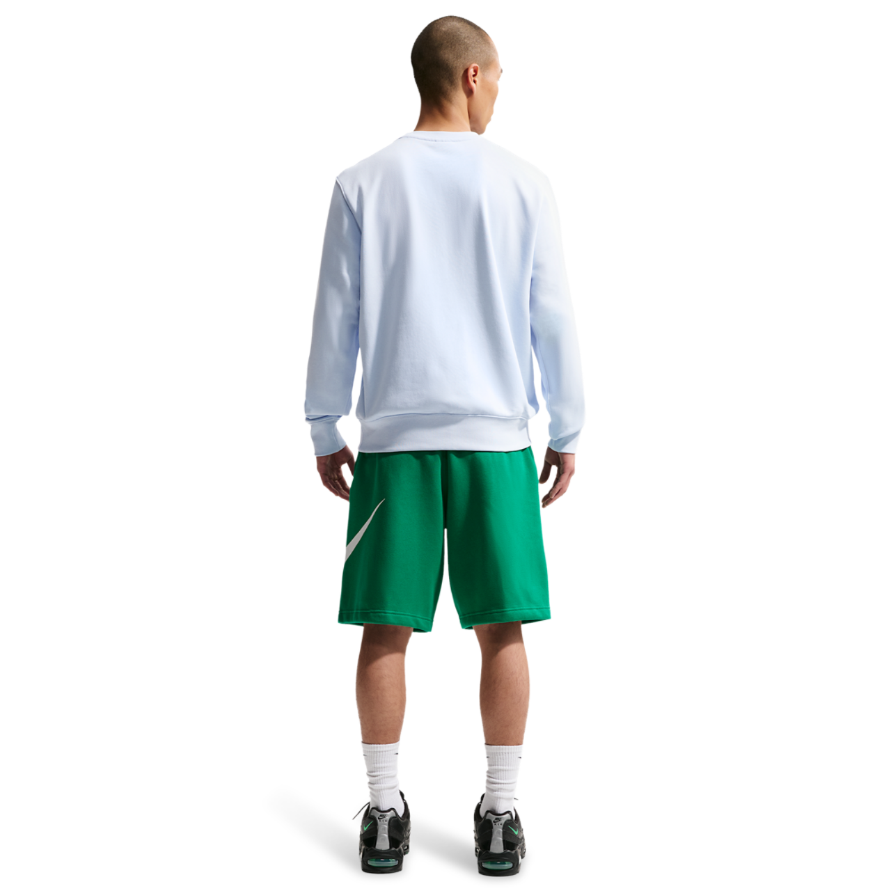Nike Solo Swoosh Fleece Shorts Image 7 of 7. Tap to open photo gallery.