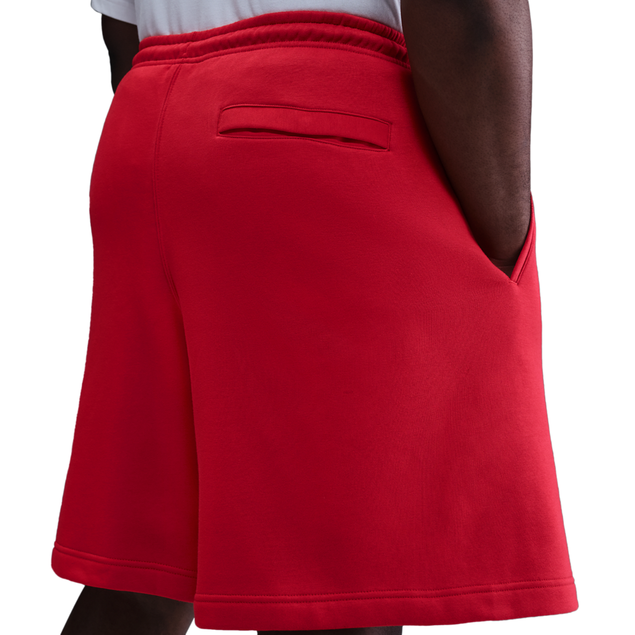 Nike Solo Swoosh Fleece Shorts Image 3 of 3. Tap to open photo gallery.
