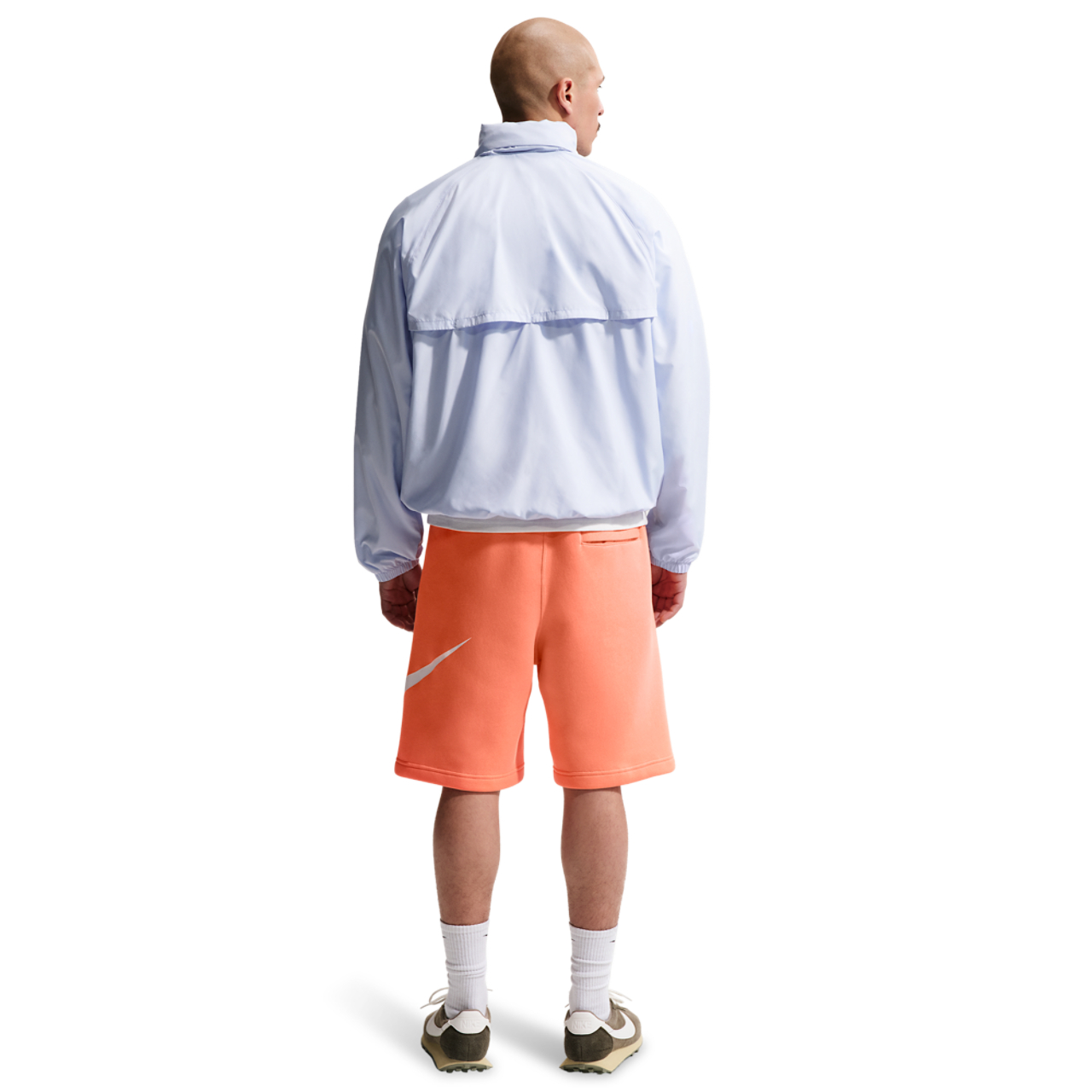 Nike Solo Swoosh Fleece Shorts Image 6 of 6. Tap to open photo gallery.