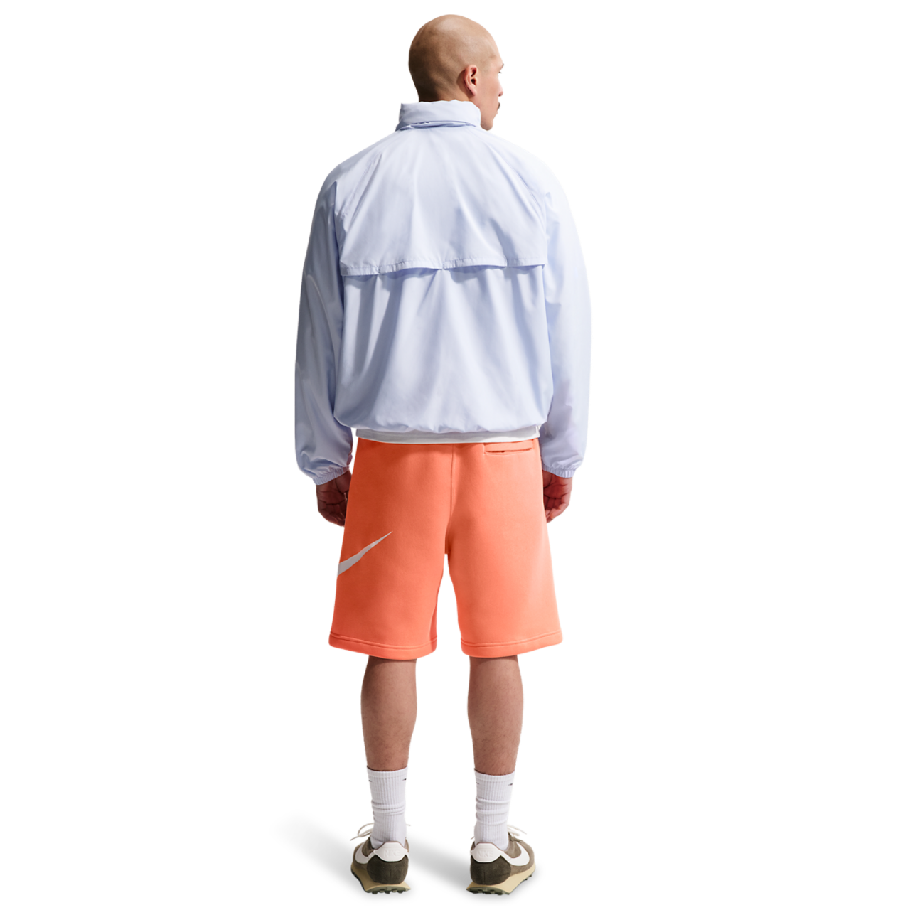 Nike Solo Swoosh Fleece Shorts Image 6 of 6. Tap to open photo gallery.