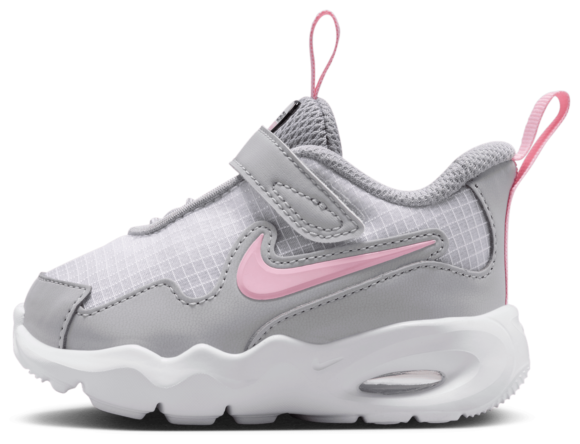 Nike Air Max Nova 童款 - Medium Soft Pink/White/Wolf Grey - Image 2