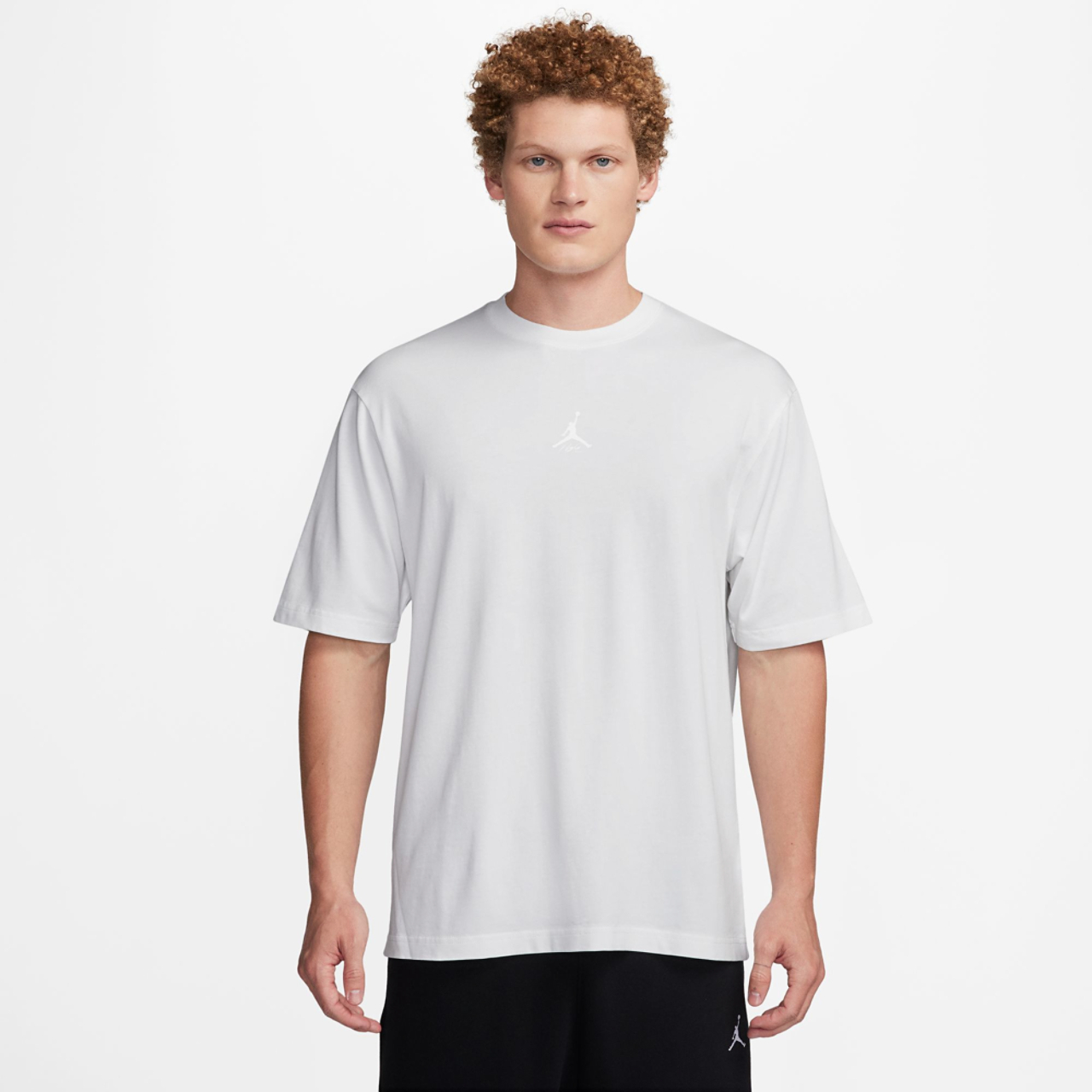 Jordan Flight Essential Washed 85 Short Sleeve Crew Image 1 of 3. Tap to open photo gallery.