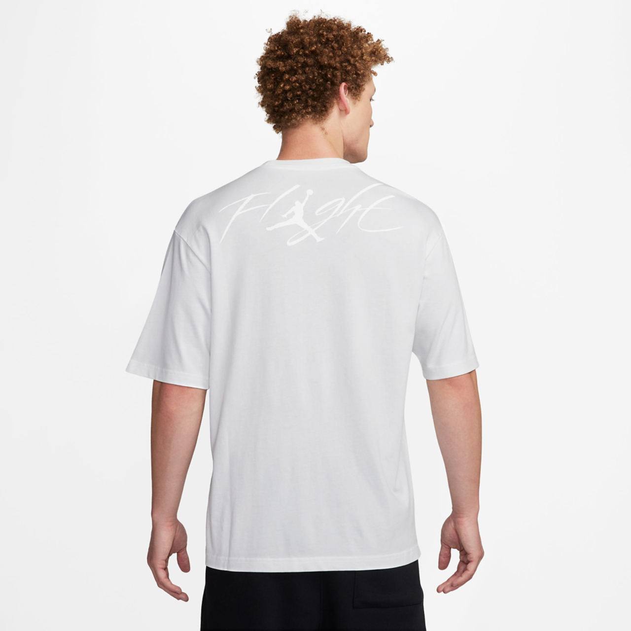 Jordan Flight Essential Washed 85 Short Sleeve Crew Image 3 of 3. Tap to open photo gallery.