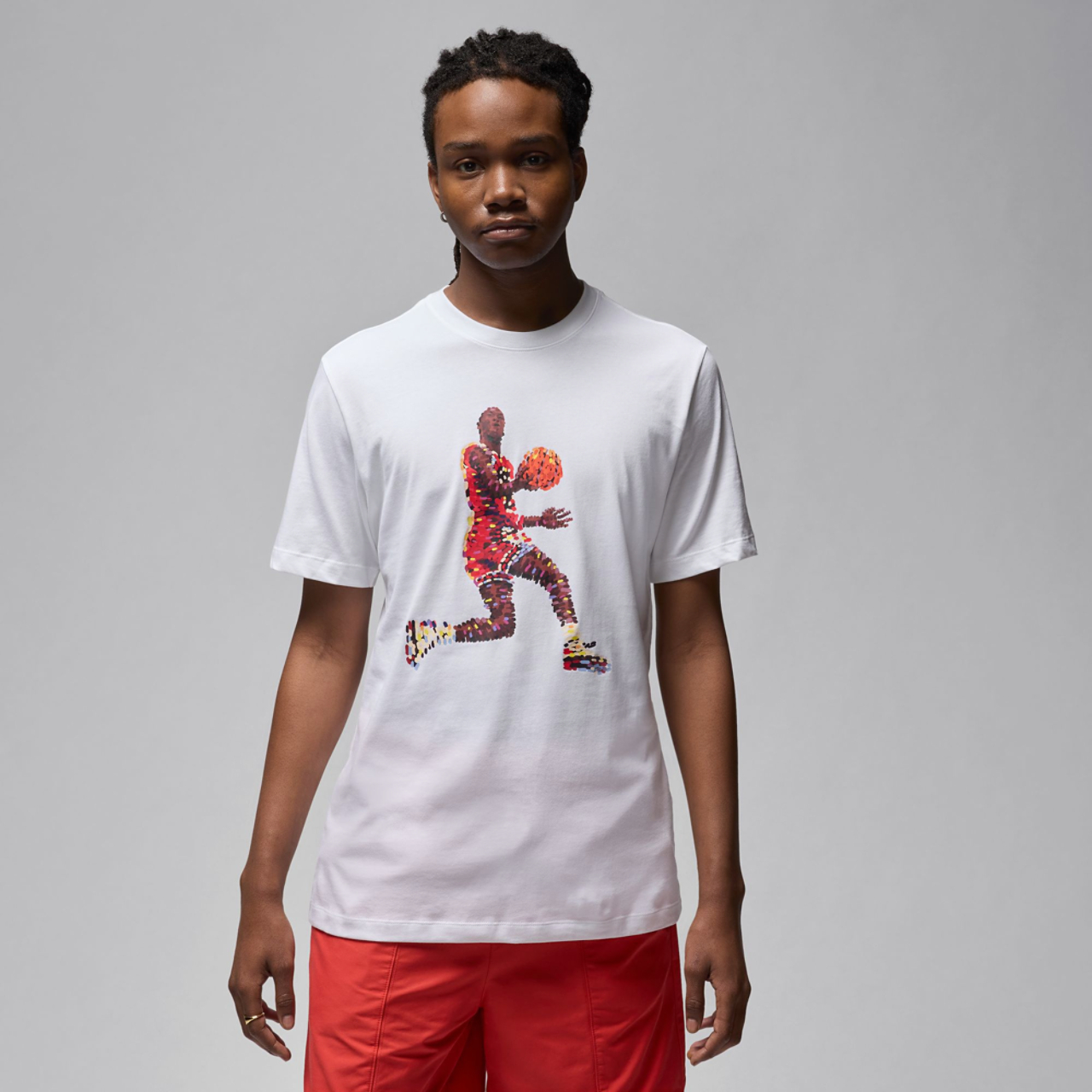 Jordan Flight Essentials GFX Crew T-Shirt Image 1 of 2. Tap to open photo gallery.