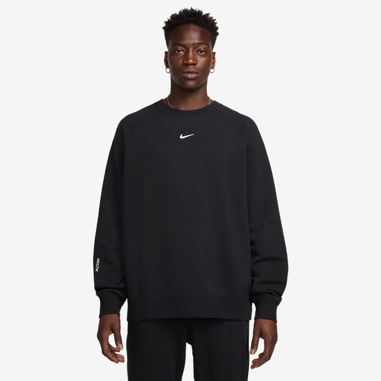 Nike NRG Nocta CS Fleece Crew Image 1 of 6. Tap to open photo gallery.