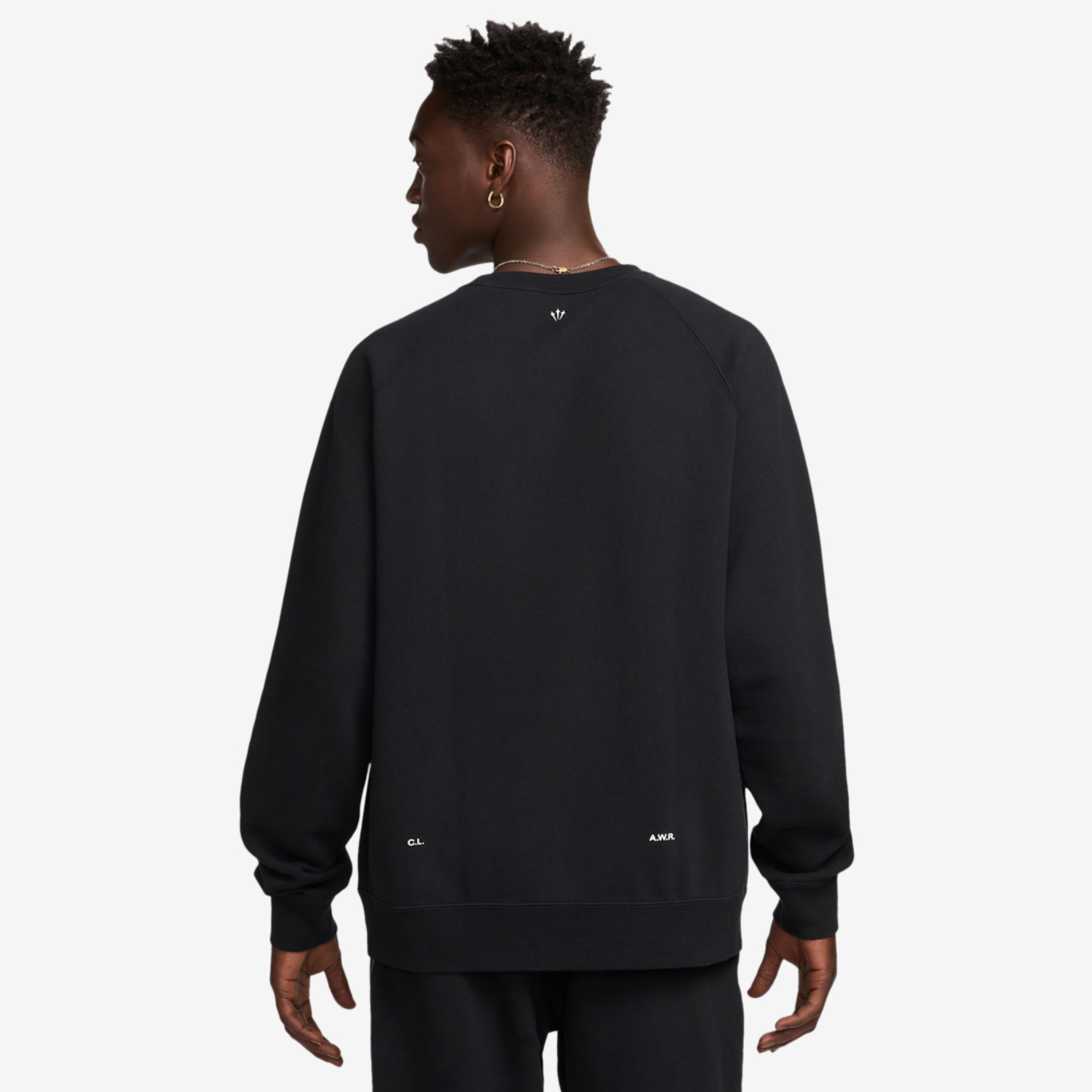 Nike NRG Nocta CS Fleece Crew Image 2 of 6. Tap to open photo gallery.