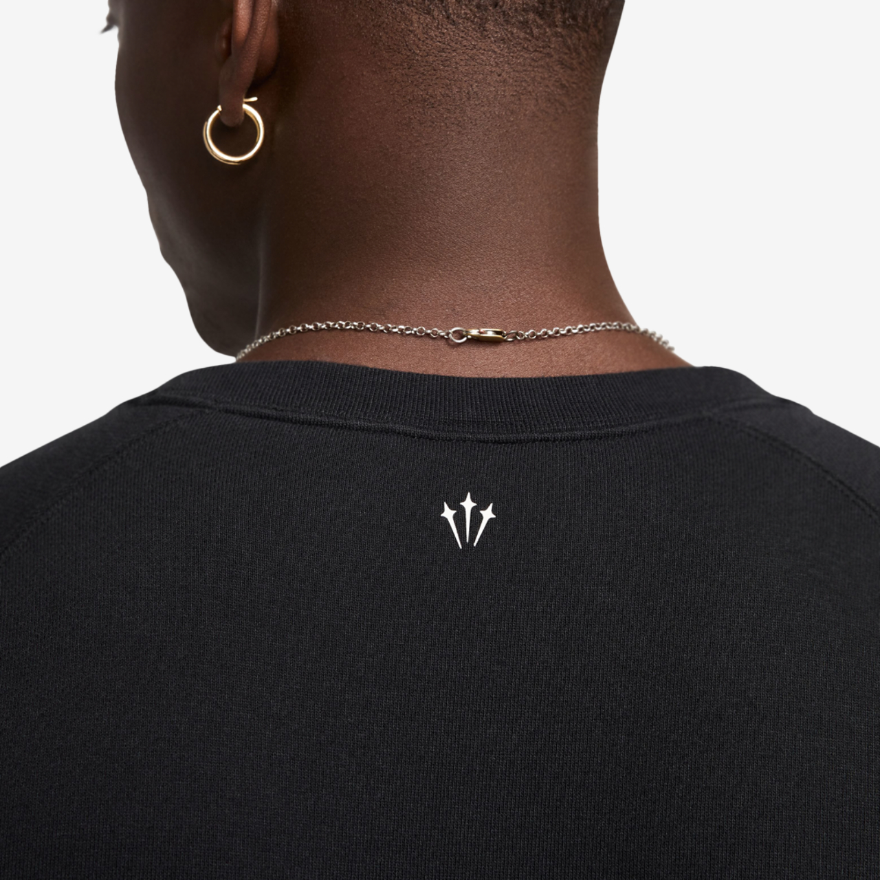 Nike NRG Nocta CS Fleece Crew Image 4 of 6. Tap to open photo gallery.