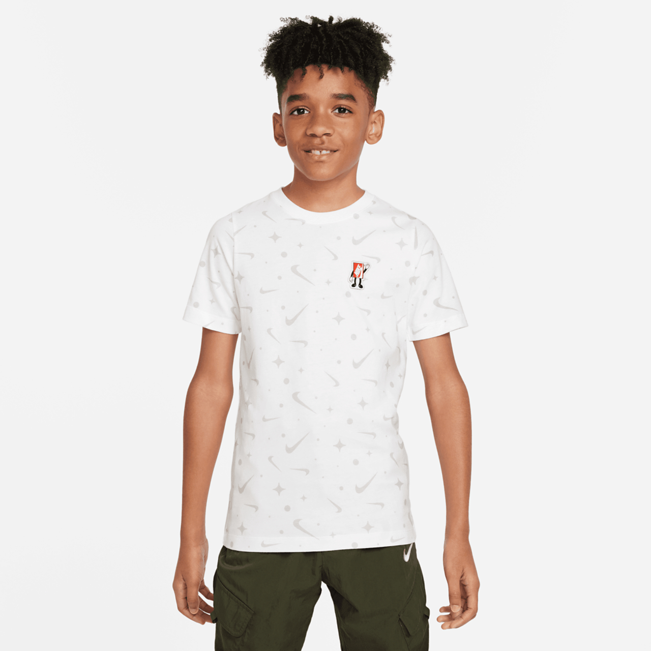 Nike NSW Boxy 2 T-Shirt Image 1 of 5. Tap to open photo gallery.
