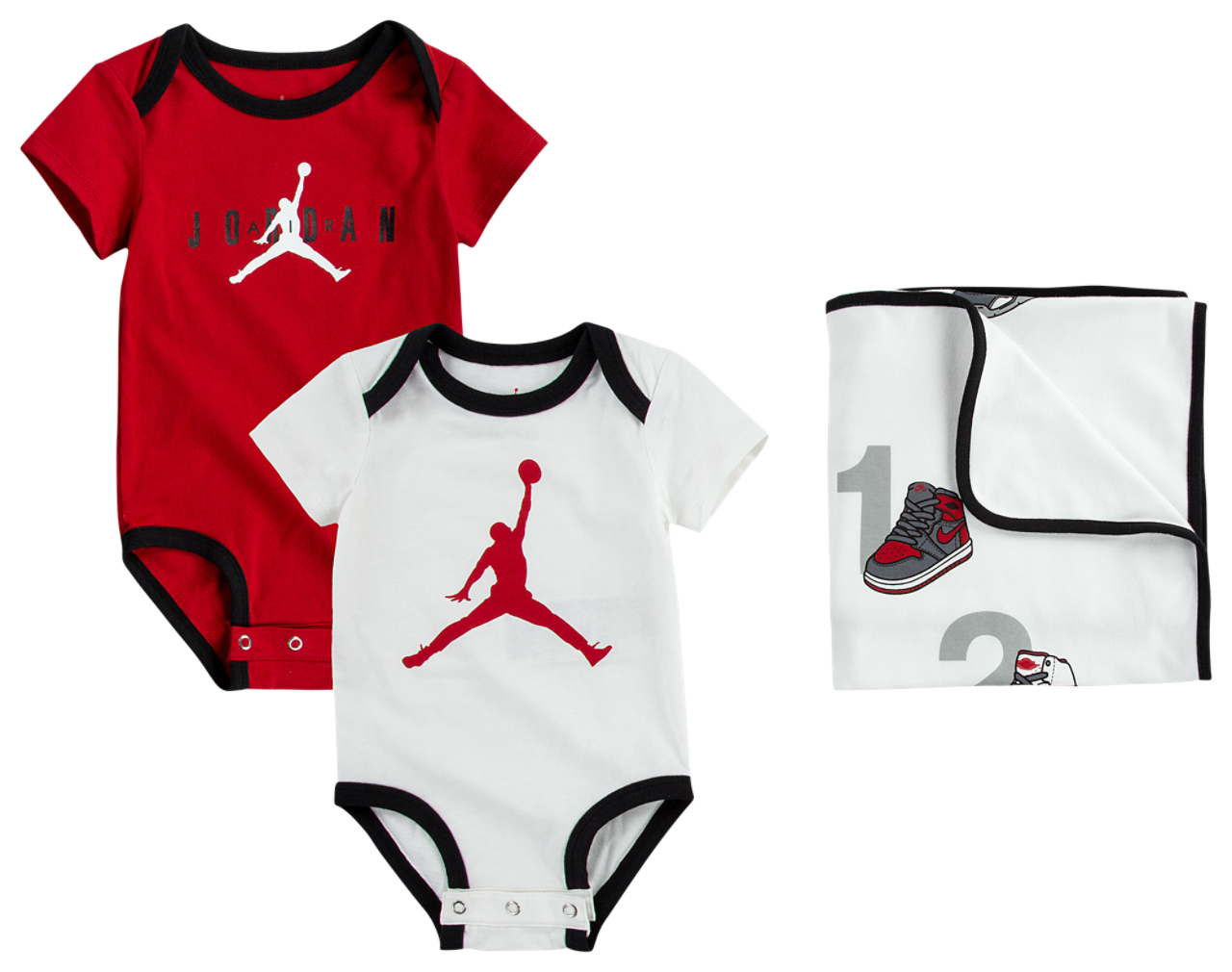 Jordan Milestone Blanket Box Set Image 2 of 2. Tap to open photo gallery.