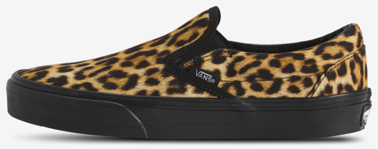Vans Classic Slip-On Leopard Image 2 of 5. Tap to open photo gallery.