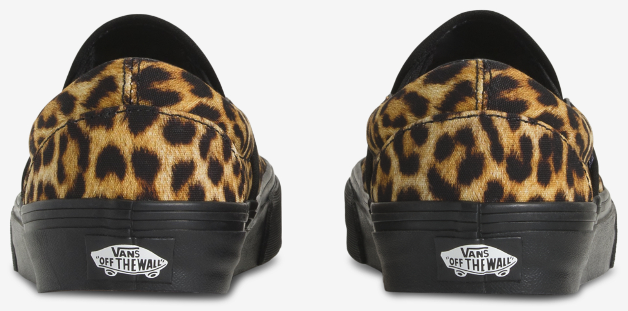 Vans Classic Slip-On Leopard Image 3 of 5. Tap to open photo gallery.