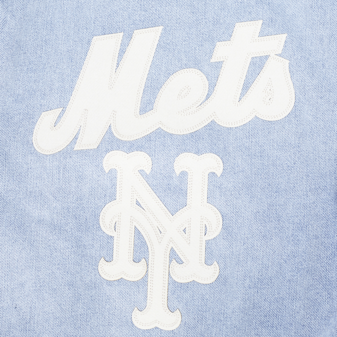 Pro Standard Mets Denim Jacket Image 7 of 7. Tap to open photo gallery.