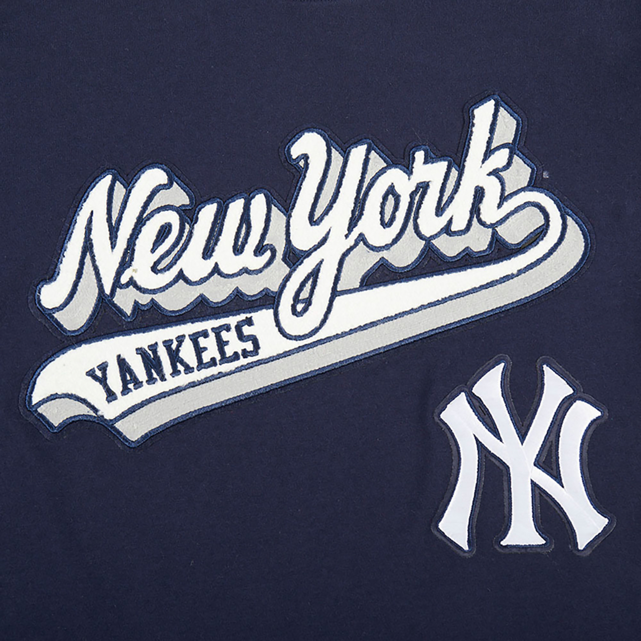 Pro Standard NY Yankees Script T-Shirt Image 7 of 7. Tap to open photo gallery.