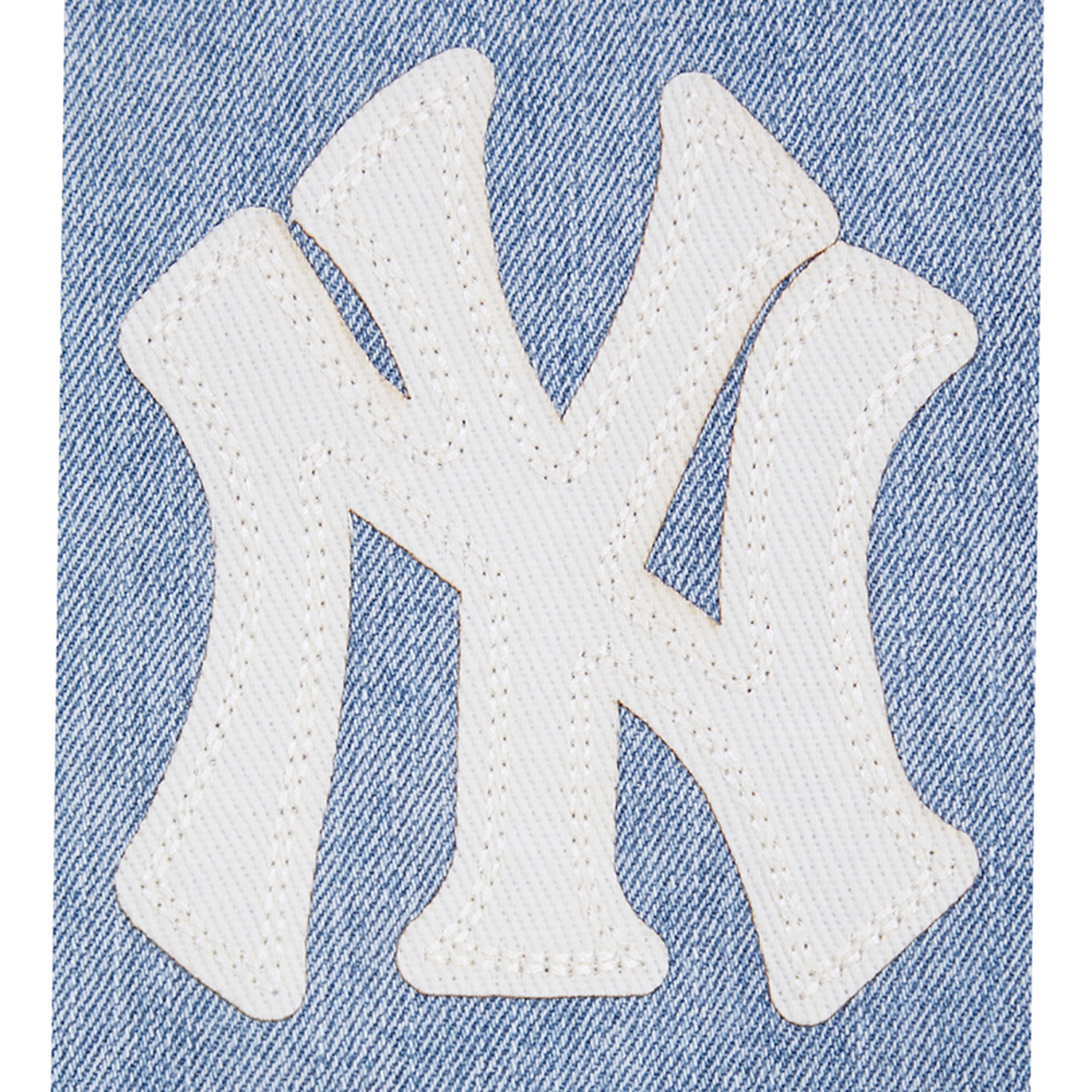 Pro Standard NY Yankees Denim Jacket Image 7 of 7. Tap to open photo gallery.