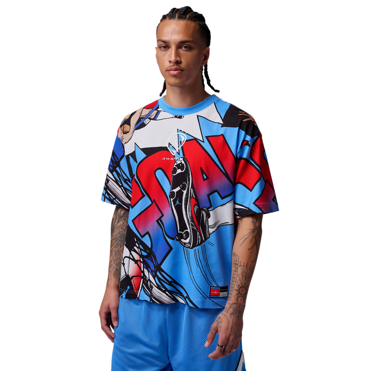 Jordan グラフィックデザイン シャツ パンツXL Jordan Brooklyn GFX Short Sleeve Crew - Men's | Foot Locker