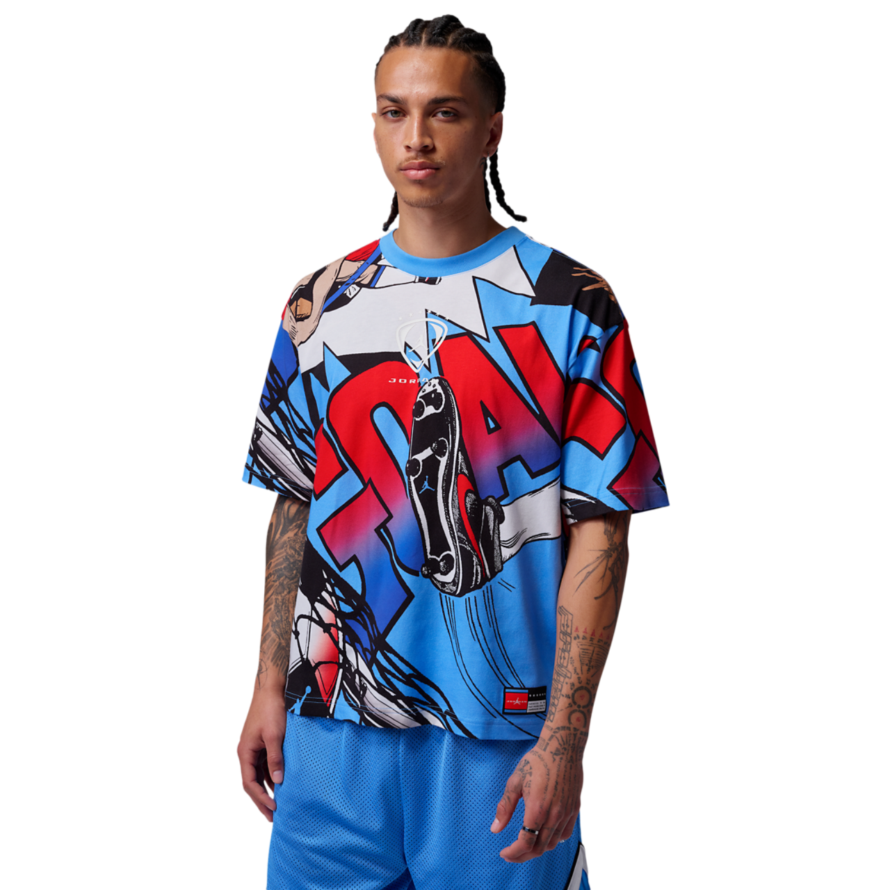 Jordan Brooklyn GFX Short Sleeve Crew - Men's | Foot Locker