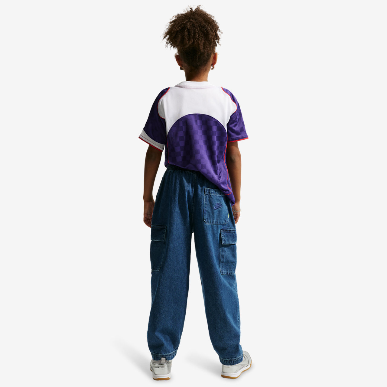 Nike NSW Denim Cargo Pant Image 2 of 5. Tap to open photo gallery.