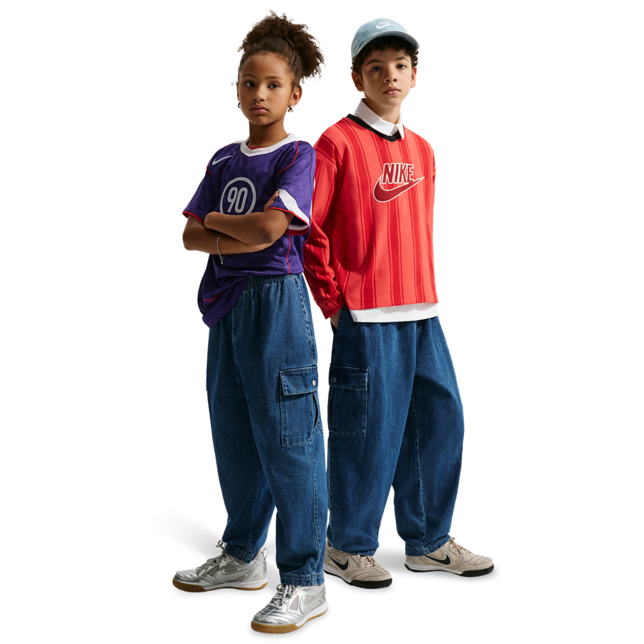 Nike NSW Denim Cargo Pant Image 5 of 5. Tap to open photo gallery.