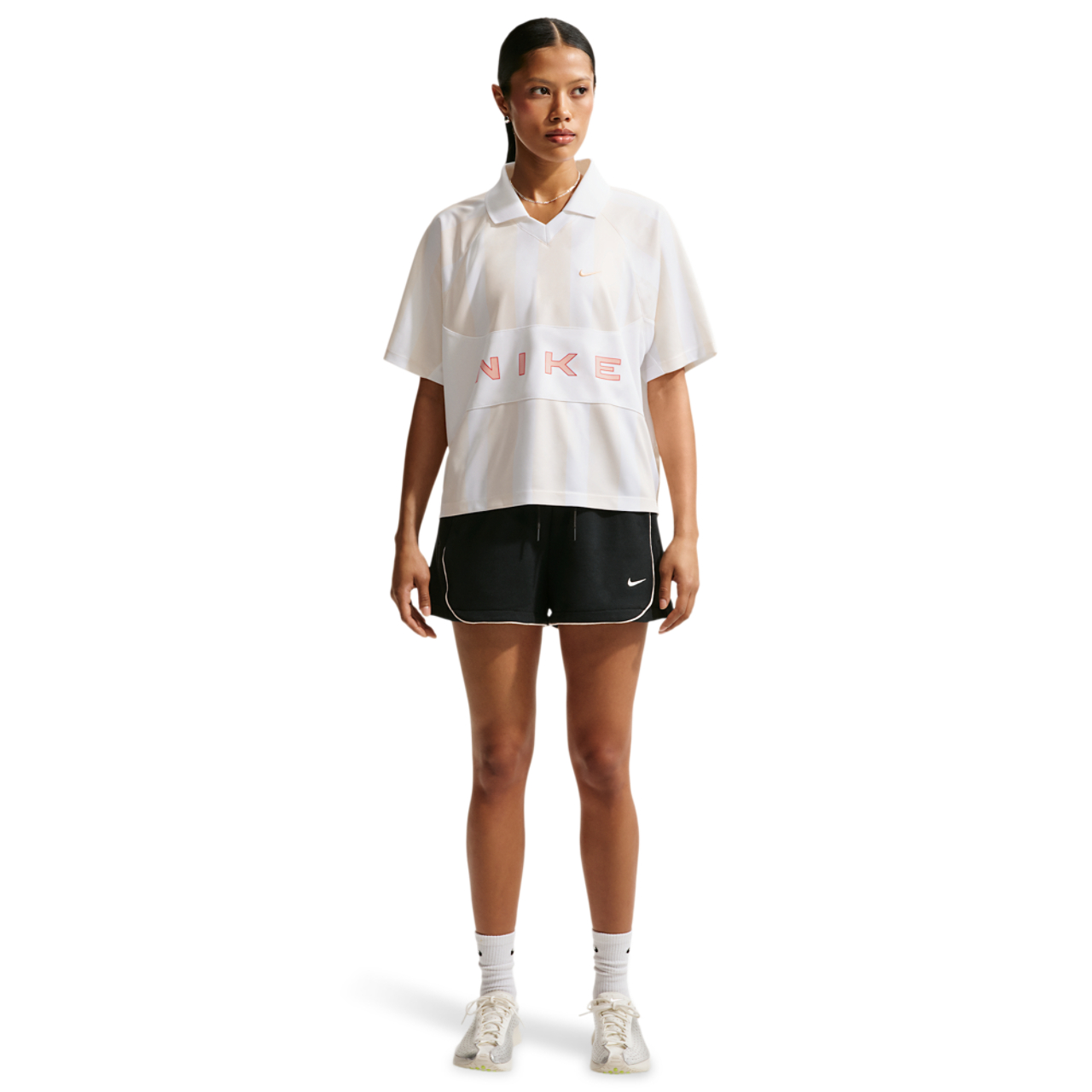 Nike NSW Street Oversized SS Stripe Jersey - Women's | Foot Locker