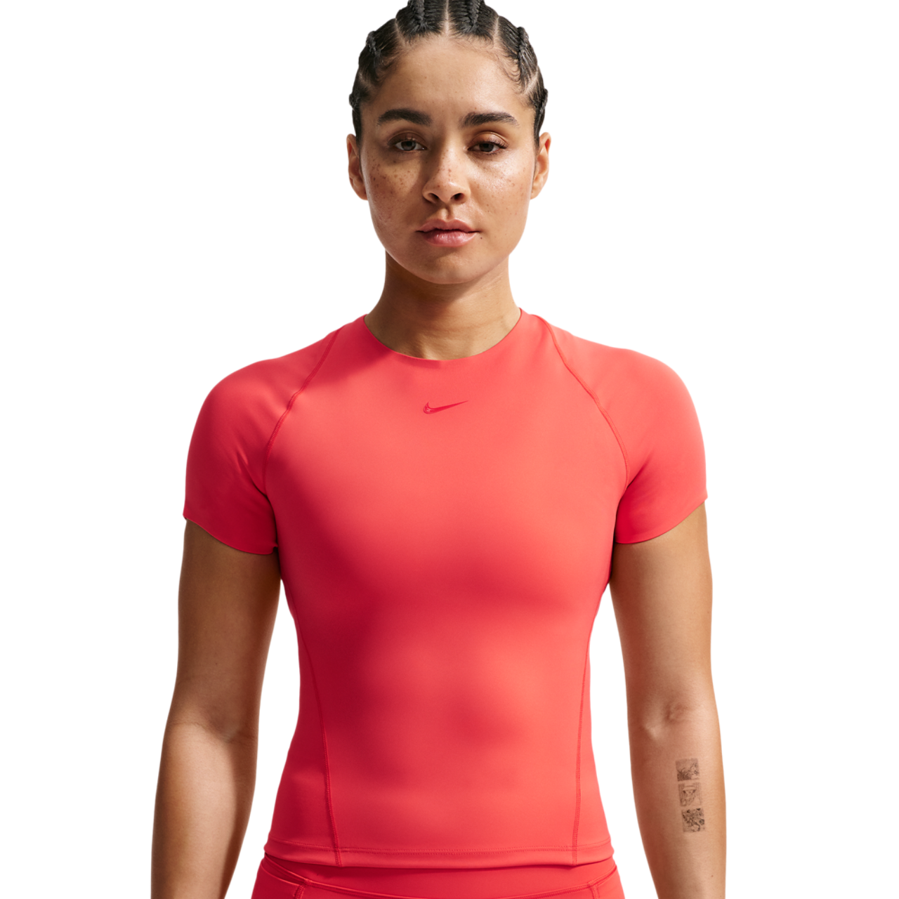Nike Drifit Universal Seasonal SS Top Image 1 of 4. Tap to open photo gallery.