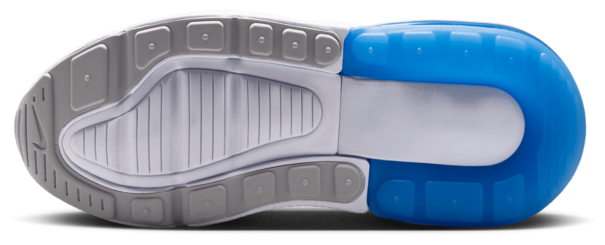 Nike Air Max 270 童款 - White/Pinksicle/Football Blue - Image 5