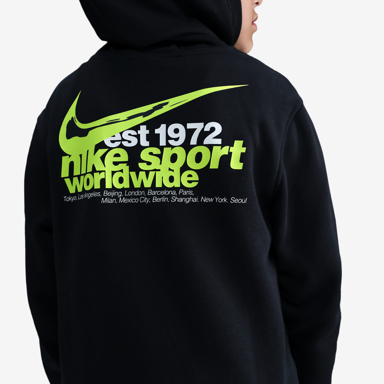 Nike Club Fleece Hoodie Image 4 of 4. Tap to open photo gallery.