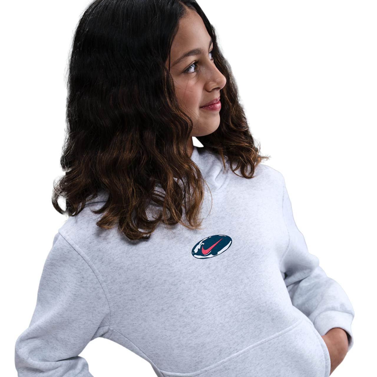 Nike Club Fleece Hoodie Image 1 of 5. Tap to open photo gallery.